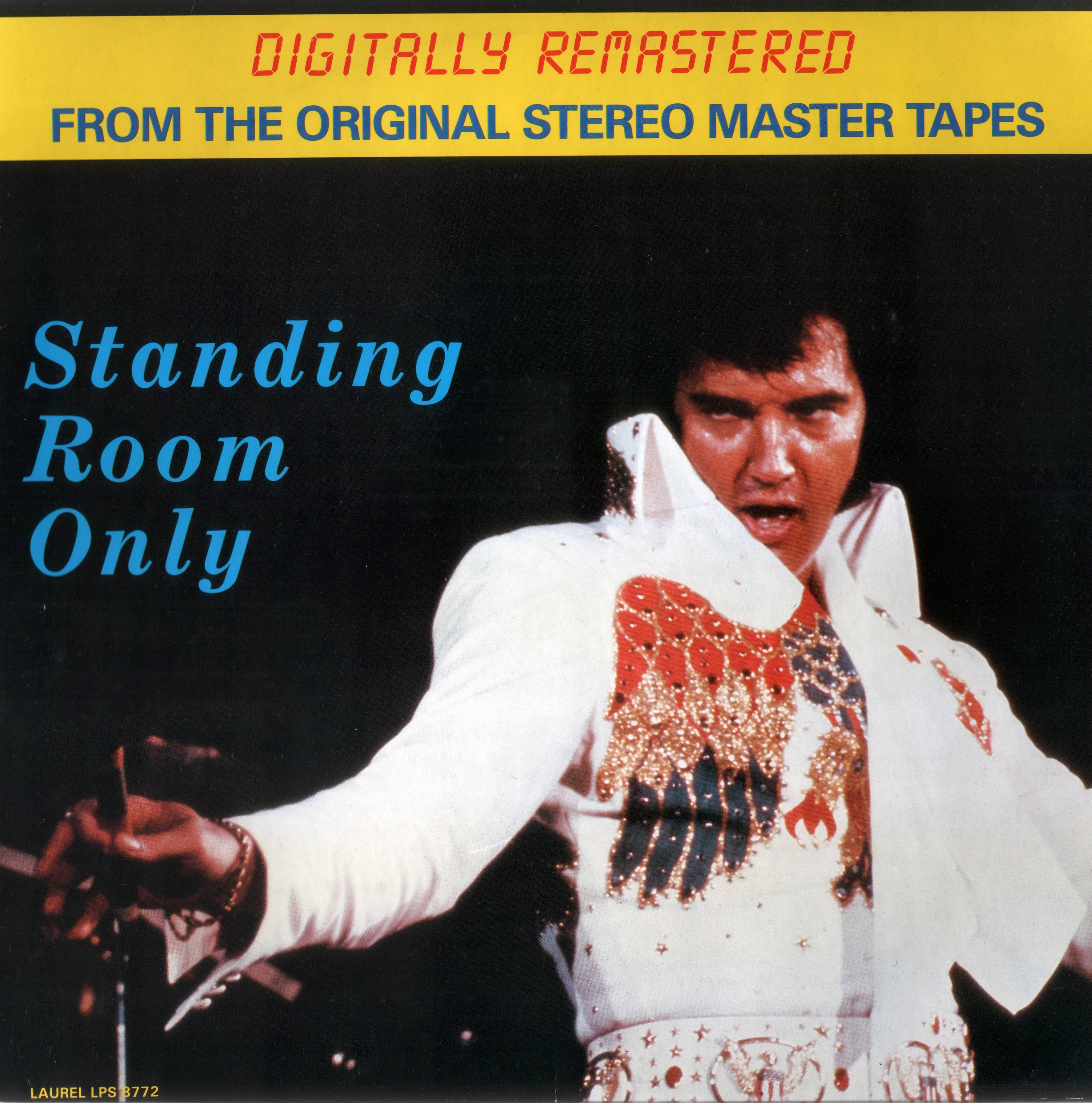 Elvis Presley Standing Room Only : LP Front